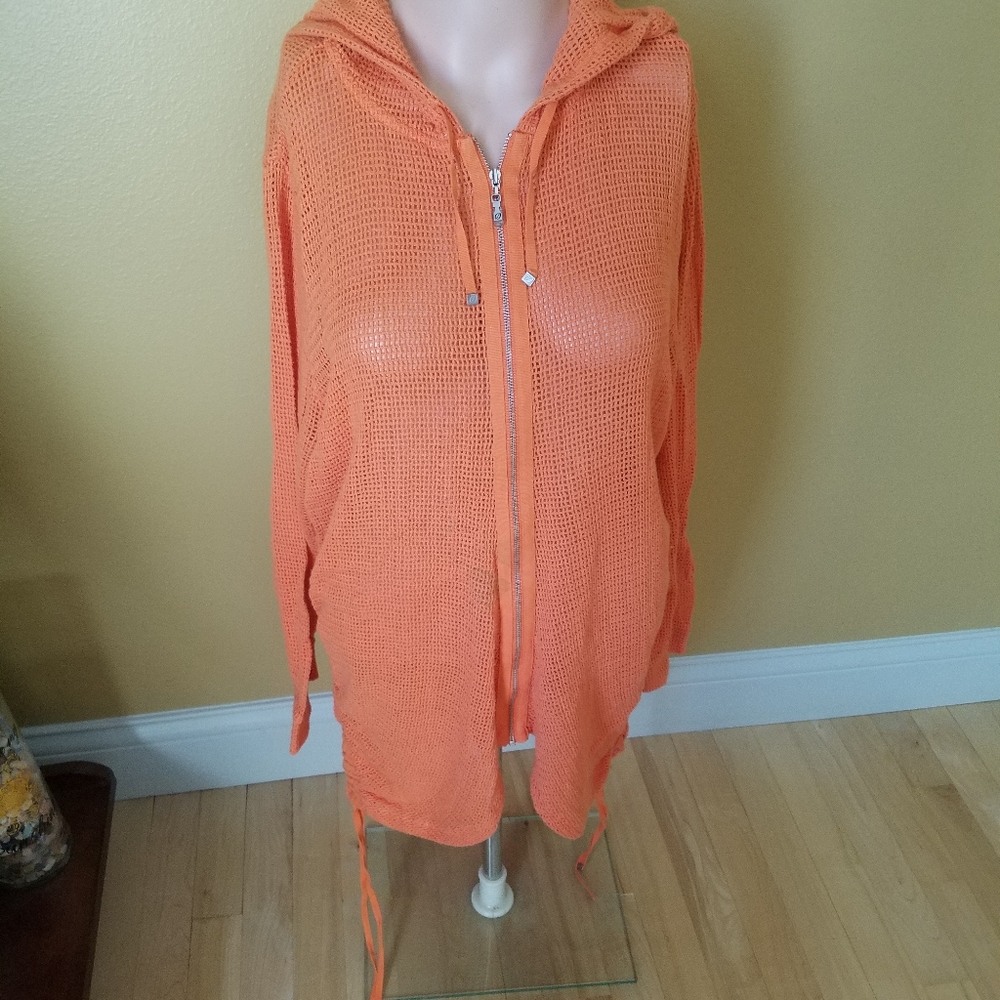 Spanner knit zip up